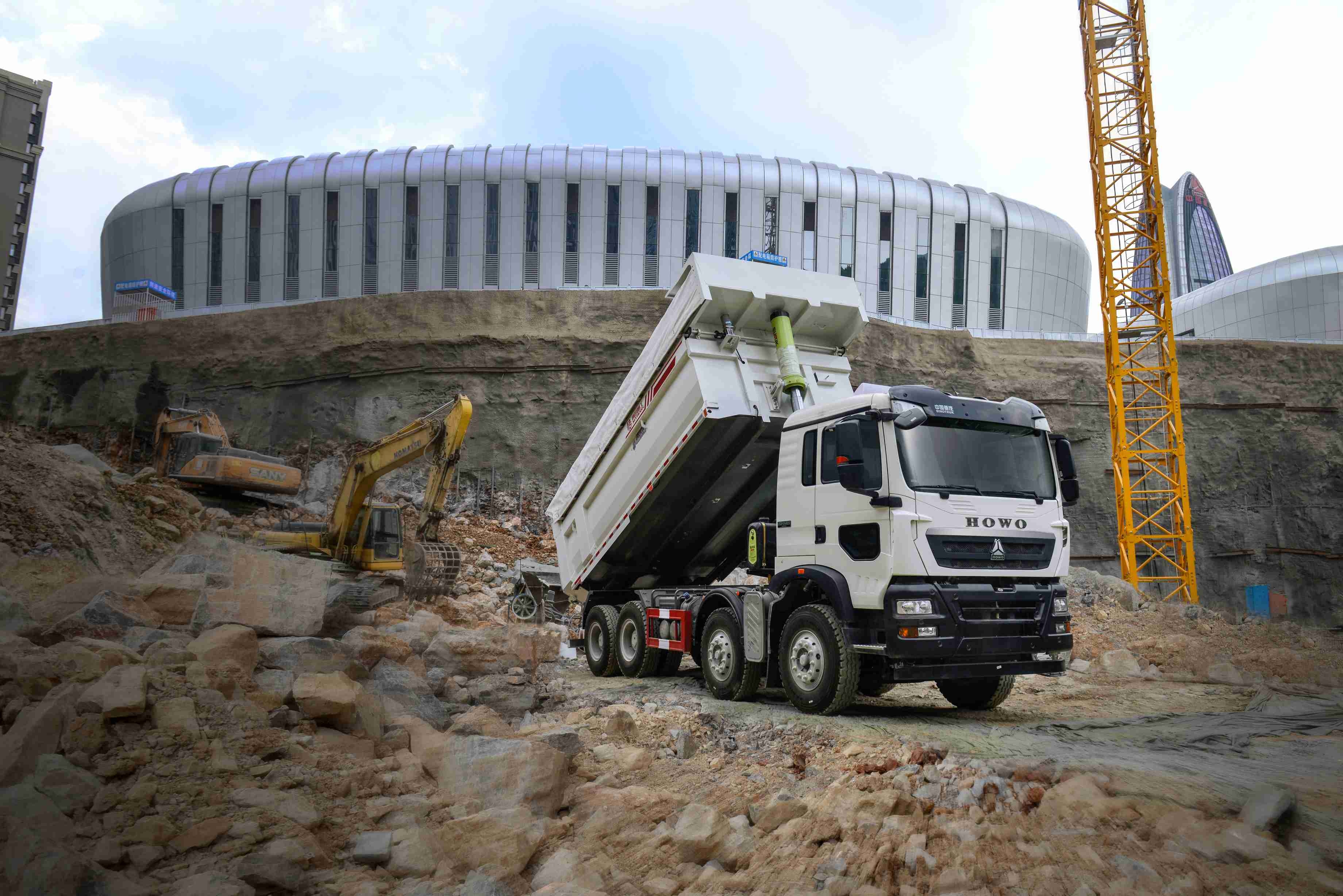HOWO-TX 8x4 tipper